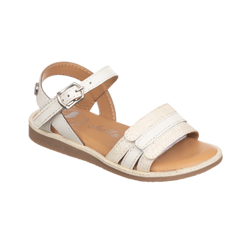 Chetto Sandalia Con Velcro Ajustable