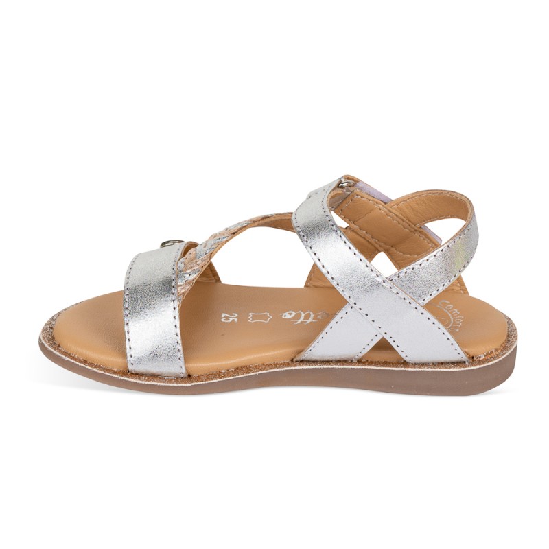 Chetto Sandalia Hawai Piel Cabra. Velcro/Trenza