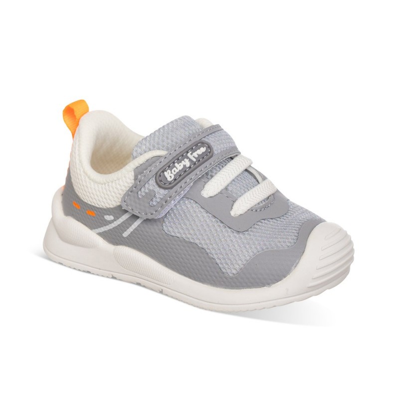 Chetto Deportiva Color Gris Con Cierre De Velcro Y 100% Respetuosa