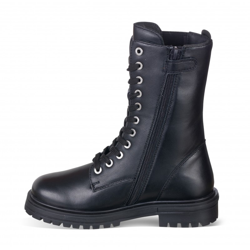 Chetto LINEA ELECTRA - BOTA MILITAR CON ELASTICO EN PIEL