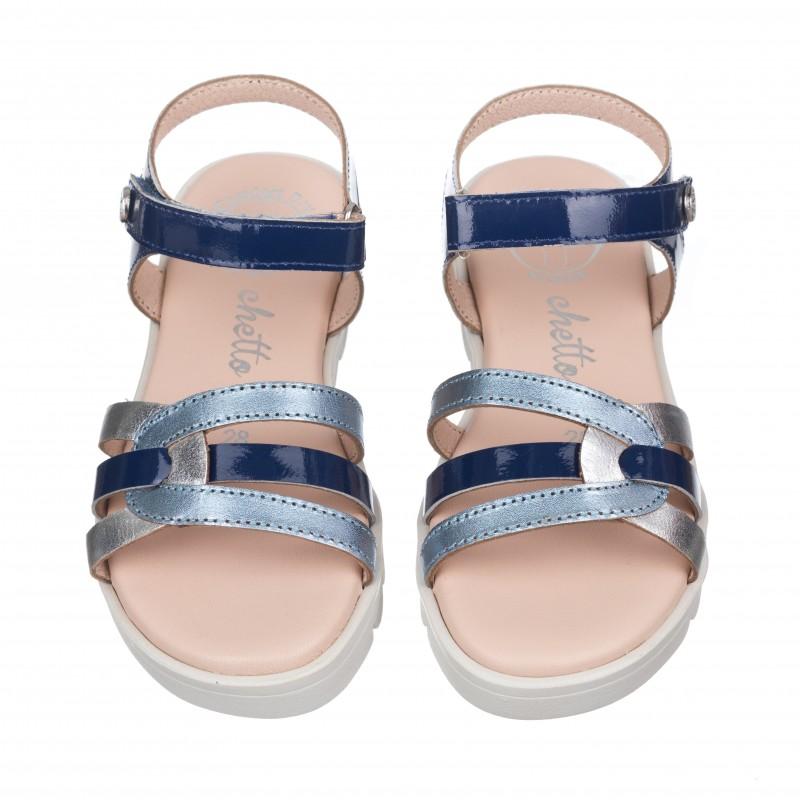 Chetto Sandalia Toda En Piel Con Suela Hiper Flexible