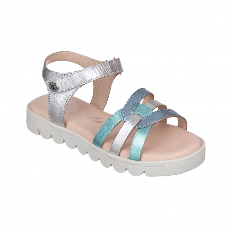 Chetto Sandalia Toda En Piel Con Suela Hiper Flexible