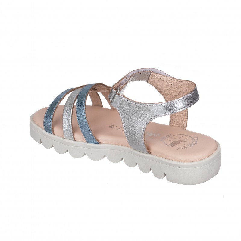 Chetto Sandalia Toda En Piel Con Suela Hiper Flexible