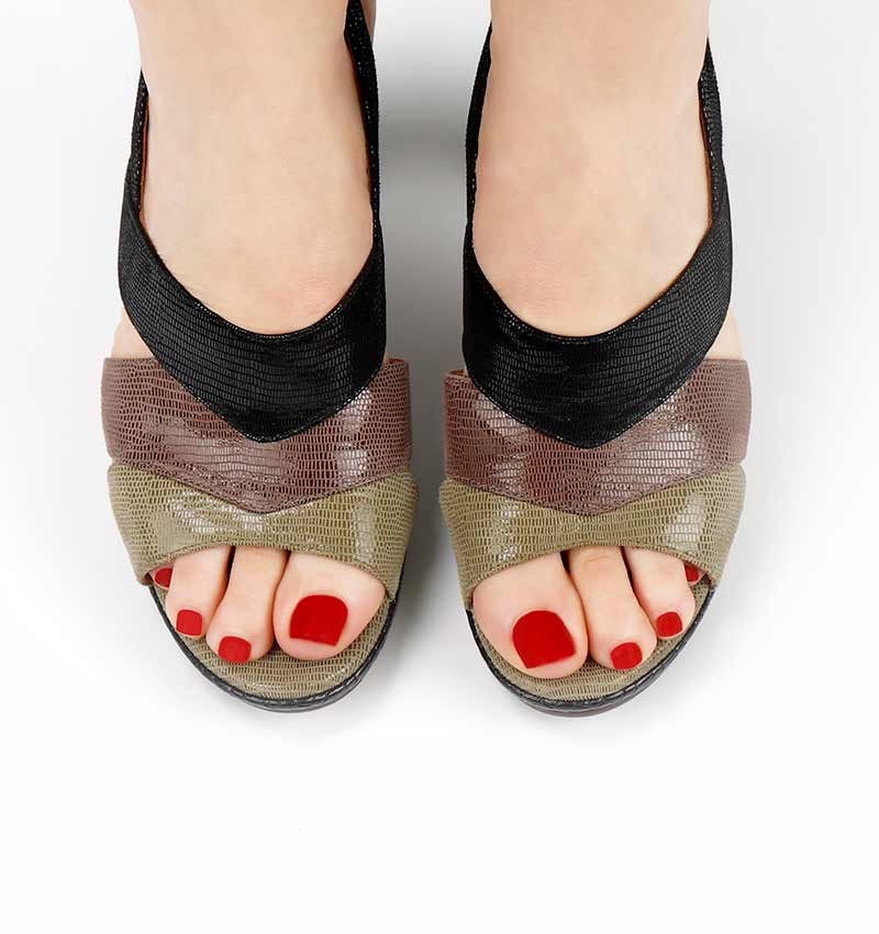 Chie Mihara ADINA GREY AND BLACK