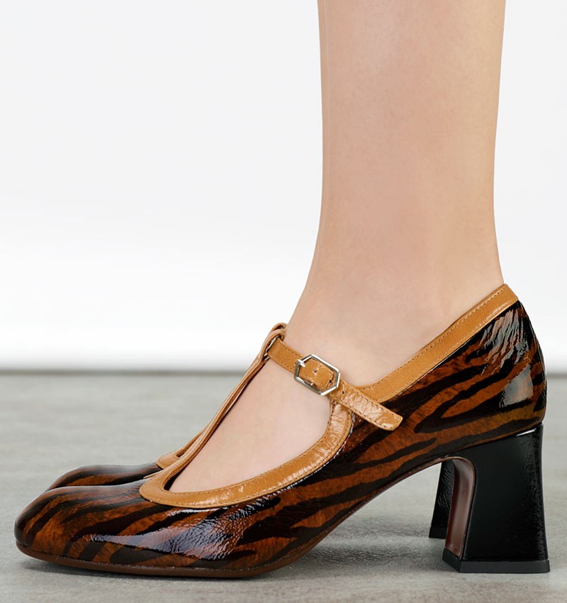 Chie Mihara ANIJA BROWN & BLACK