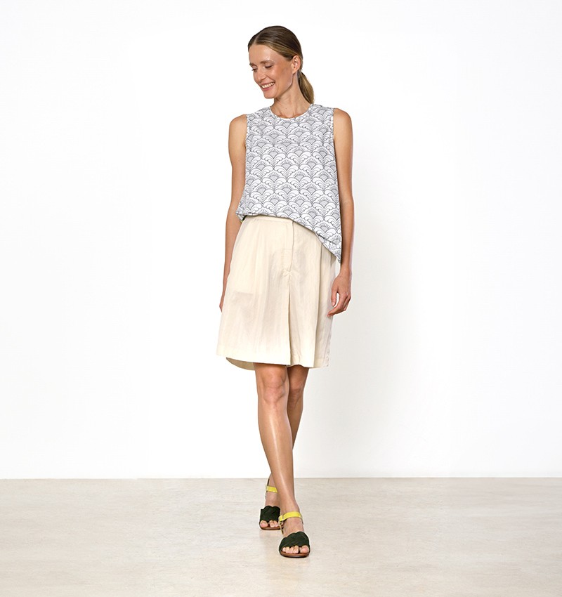 Chie Mihara BERMUDAS SEUL MARRON CLARO