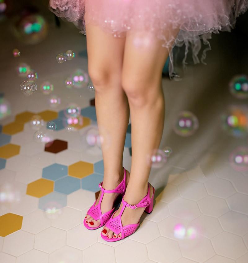 Chie mihara BESSY FUCSIA