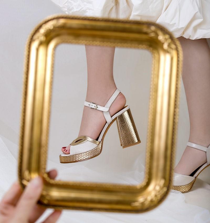 Chie Mihara BRI-ZALE OFF-WHITE