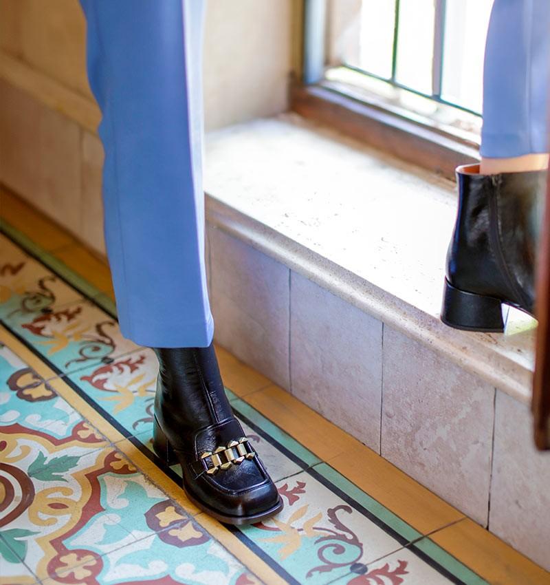 Chie mihara BRIT BLACK