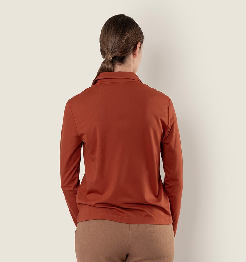 Chie Mihara CAMISA BASEL MARRON