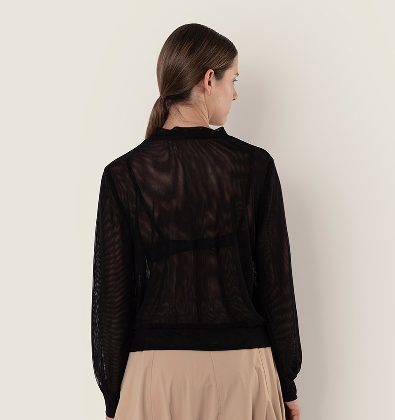 Chie Mihara CARDIGAN CHEVI NEGRO