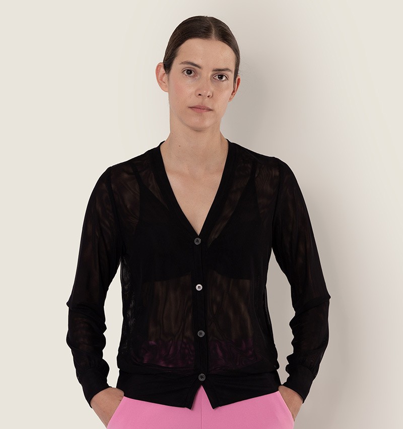 Chie Mihara CARDIGAN CHILL NEGRO