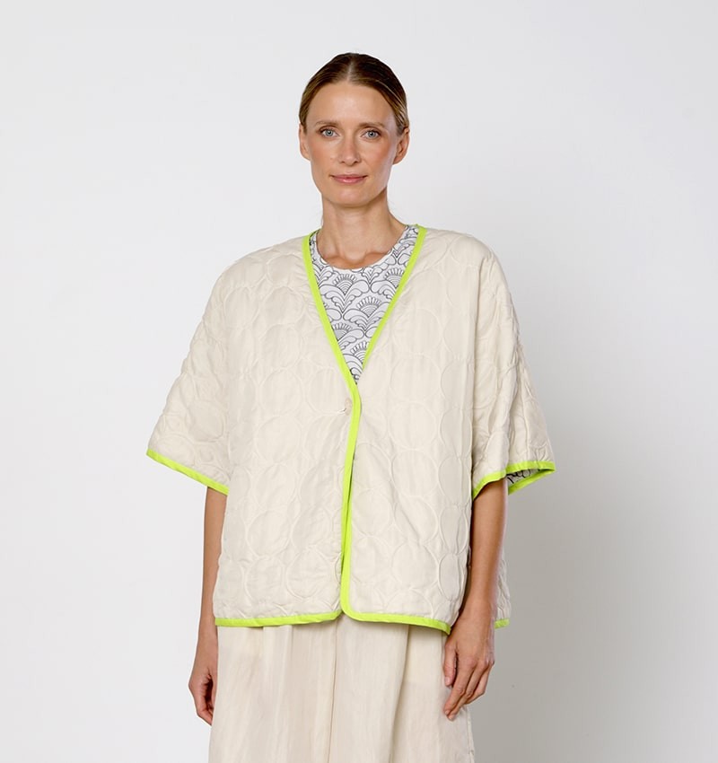 Chie Mihara CHAQUETA CAELI MARRON CLARO