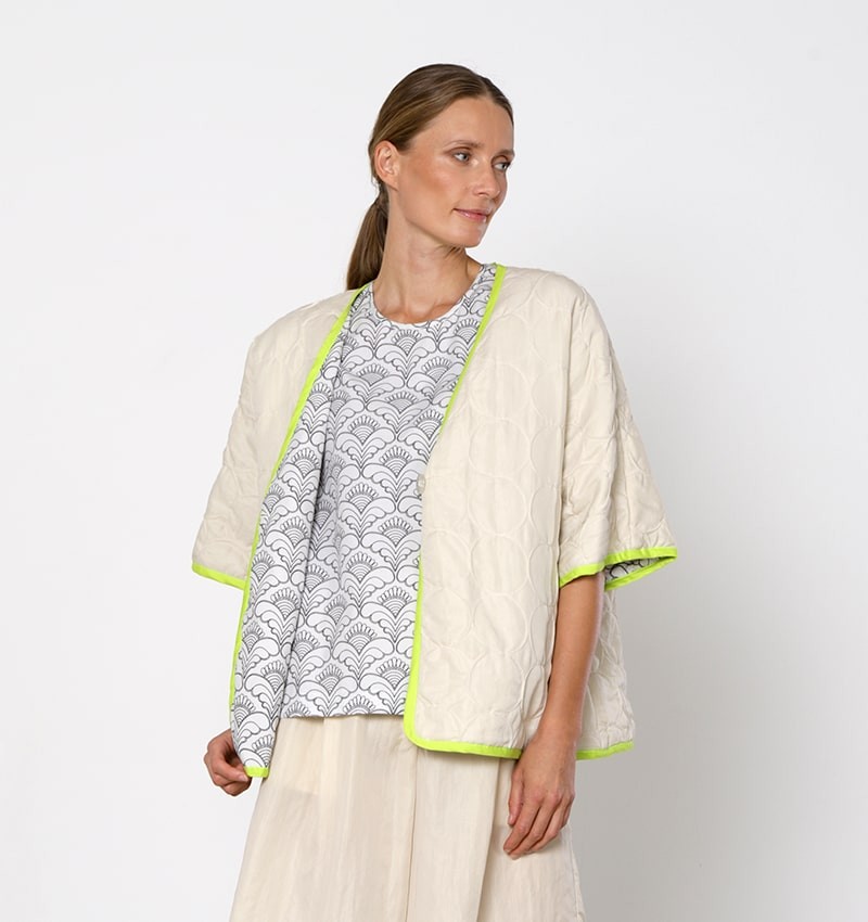 Chie Mihara CHAQUETA CAELI MARRON CLARO