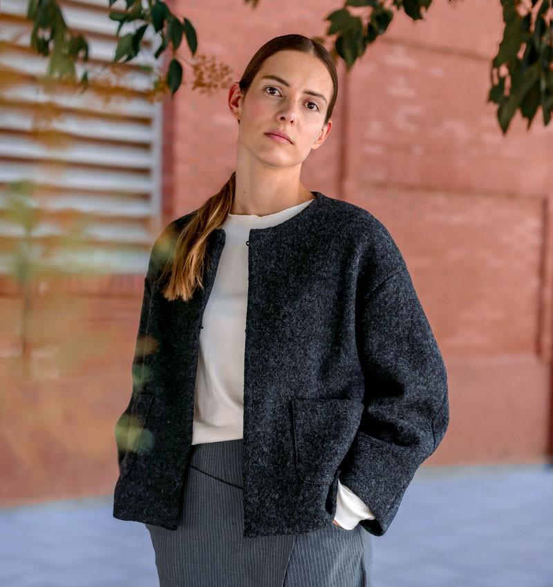 Chie mihara CHAQUETA CAMILA NEGRO