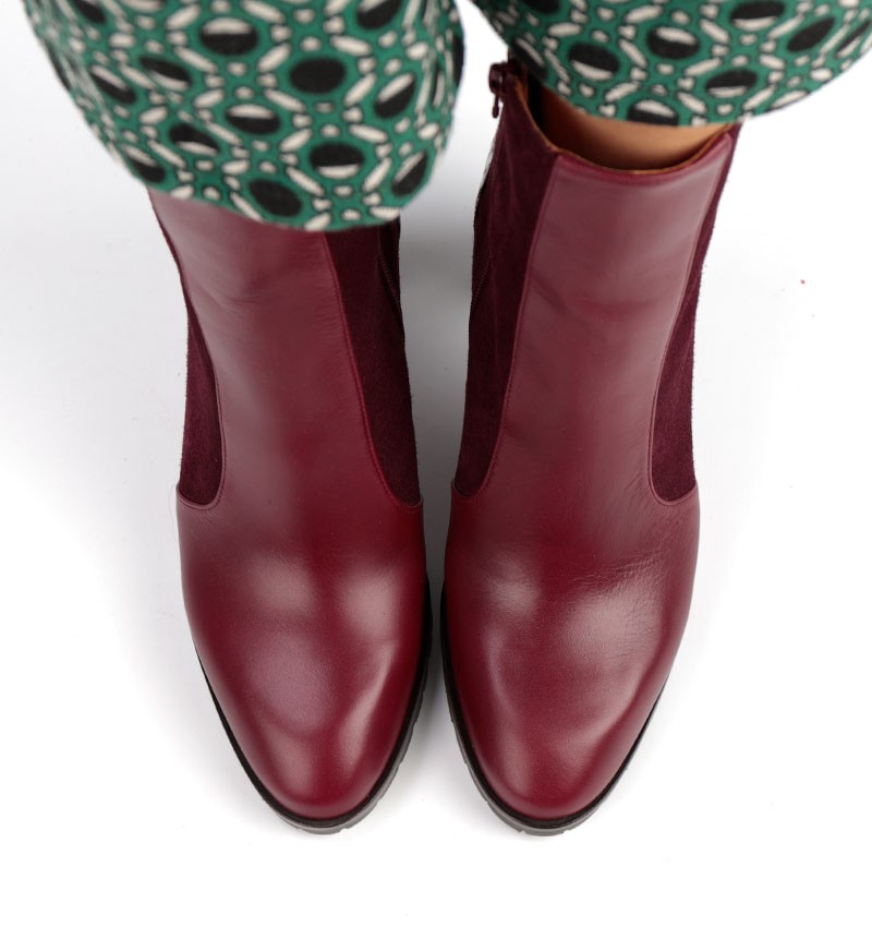 Chie Mihara ELMI BURGUNDY