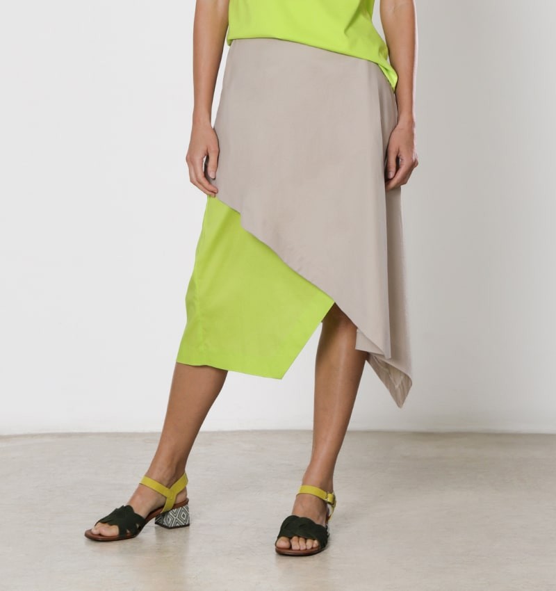 Chie Mihara FALDA FEBE MARRON CLARO