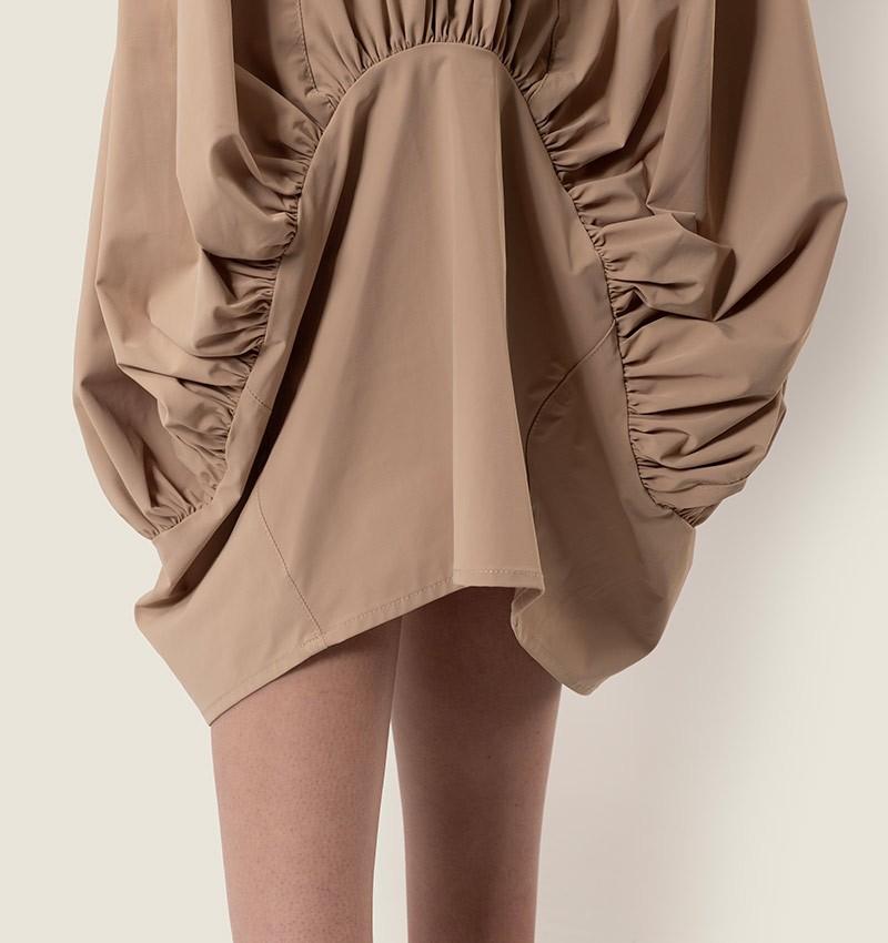 Chie Mihara FALDA SKIM MARRON CLARO