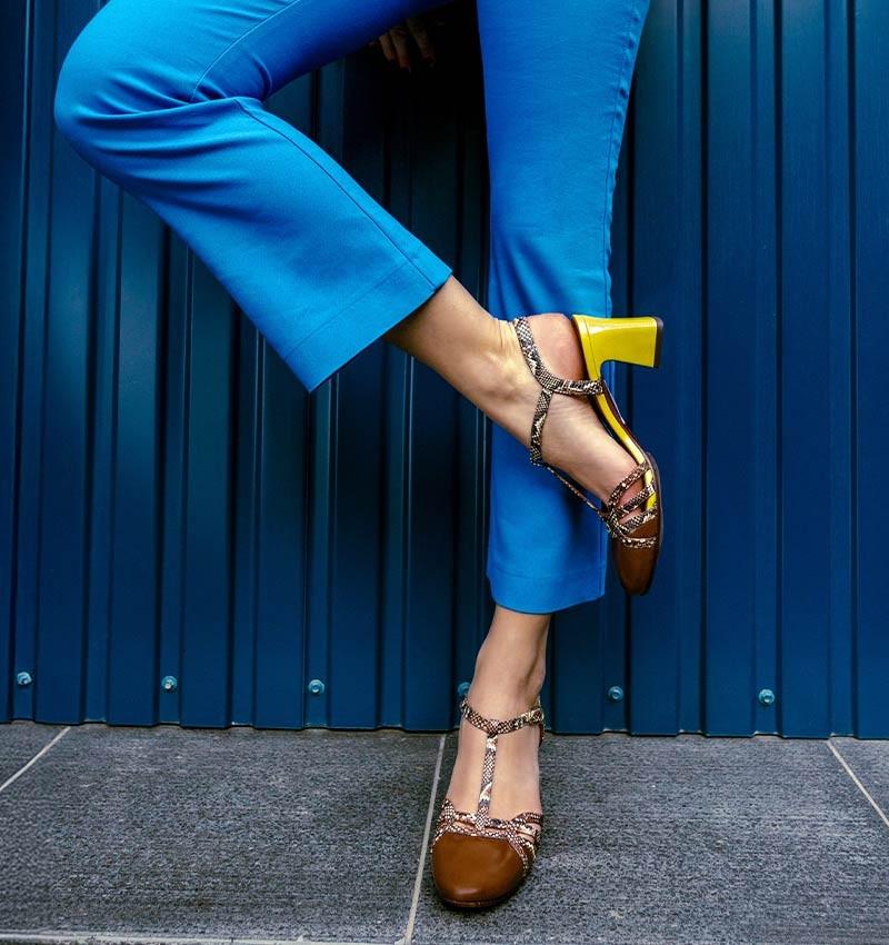 Chie mihara FENDY BROWN