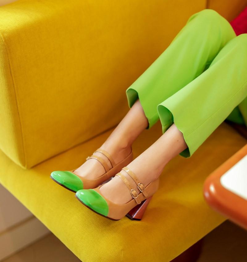 Chie mihara OLY GREEN