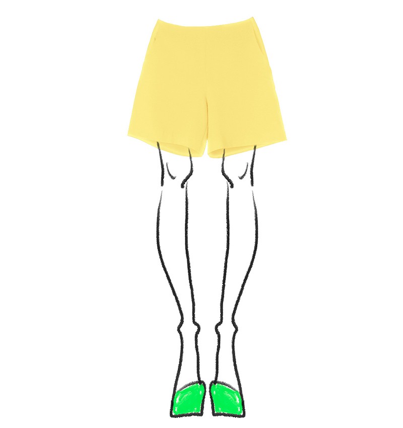 Chie Mihara PANTALON BENJI AMARILLO