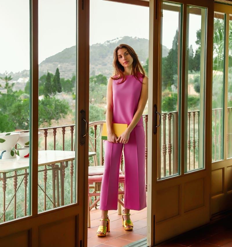 Chie Mihara PANTALON BIBA ROSA