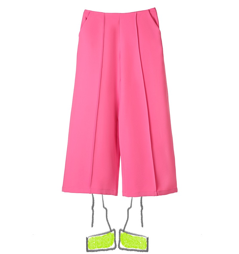 Chie Mihara PANTALON BIBA ROSA