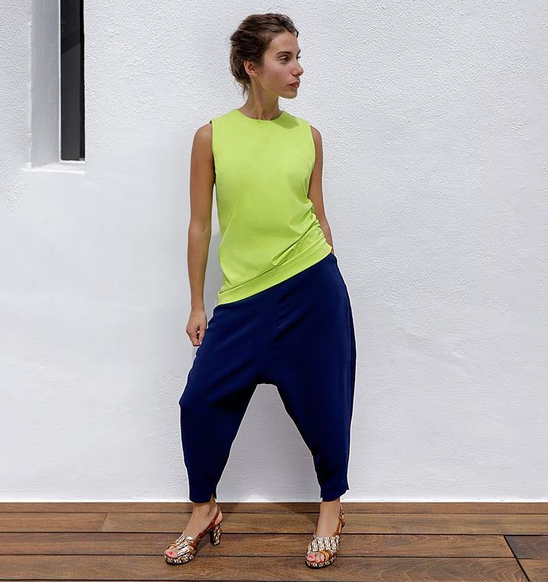 Chie mihara PANTALON BOATE AZUL MARINO