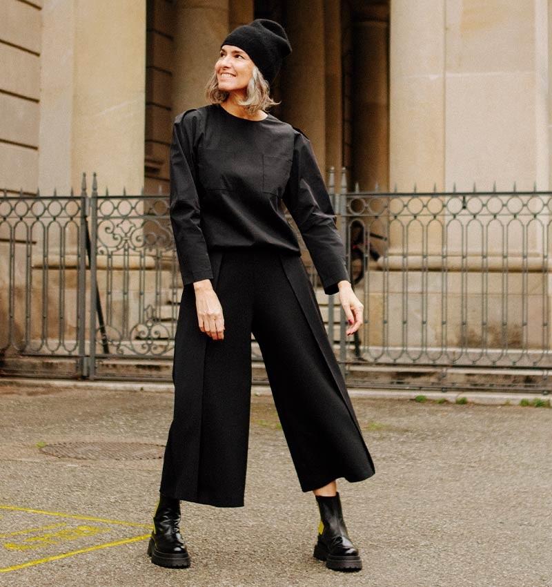 Chie mihara PANTALON PAGE NEGRO