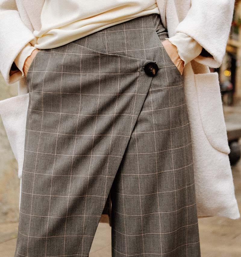 Chie mihara PANTALON PAMELA CUADROS