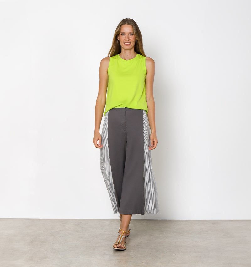 Chie Mihara PANTALON PARIS GRIS