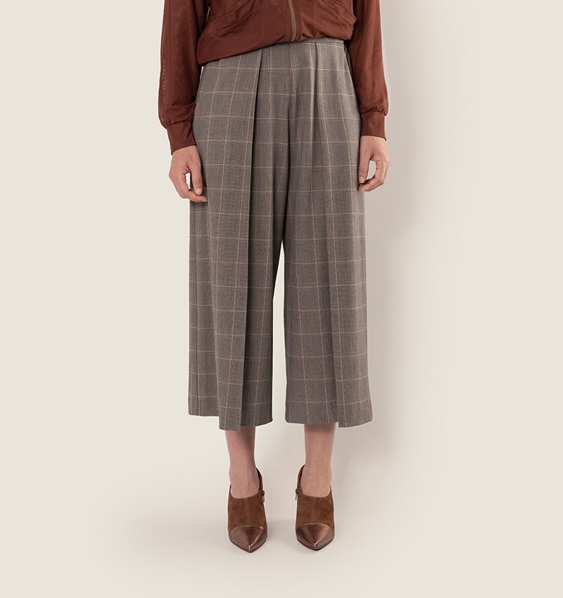 Chie Mihara PANTALON PASHA CUADROS