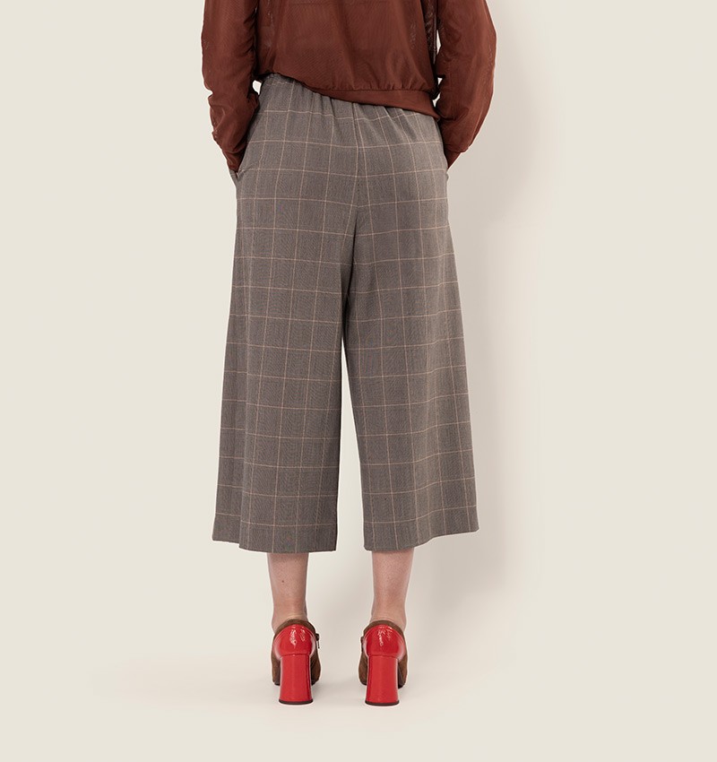 Chie Mihara PANTALON PASHA CUADROS