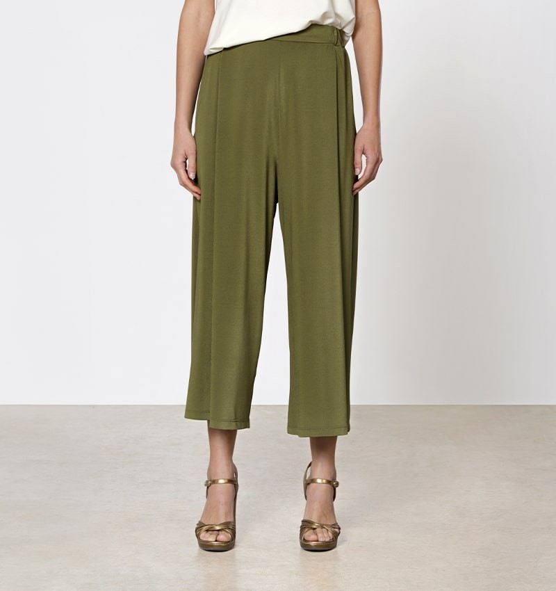 Chie Mihara PANTALON PASTICHE VERDE