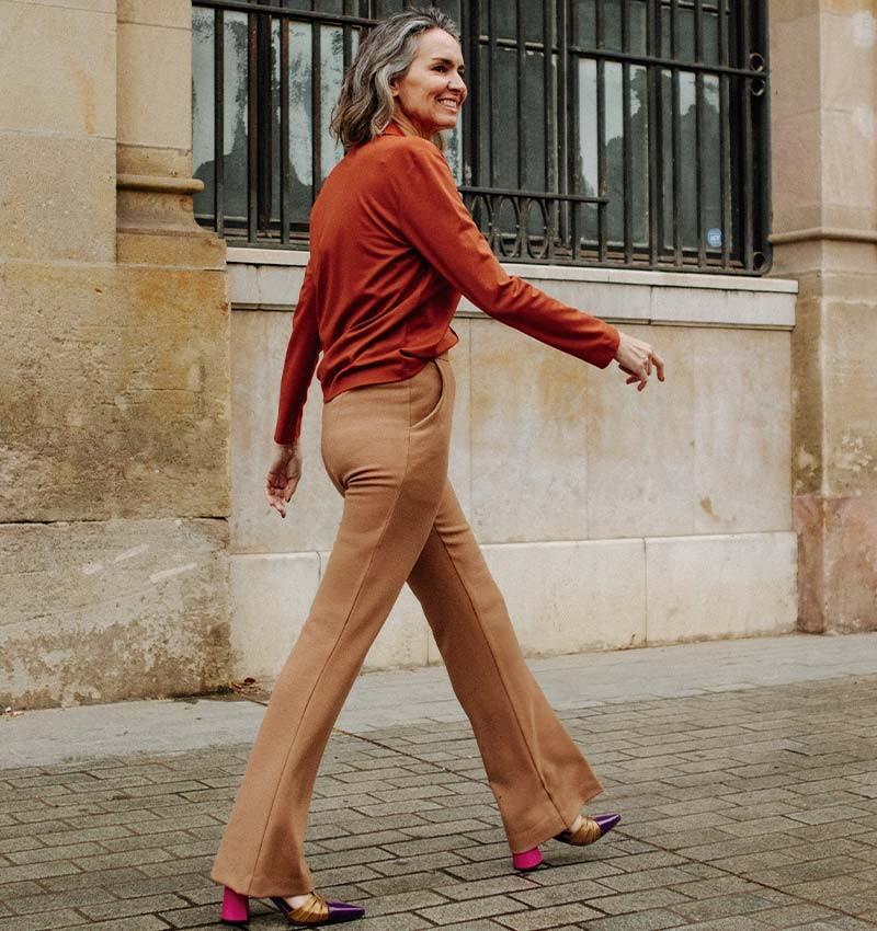 Chie mihara PANTALON PATRI MARRON