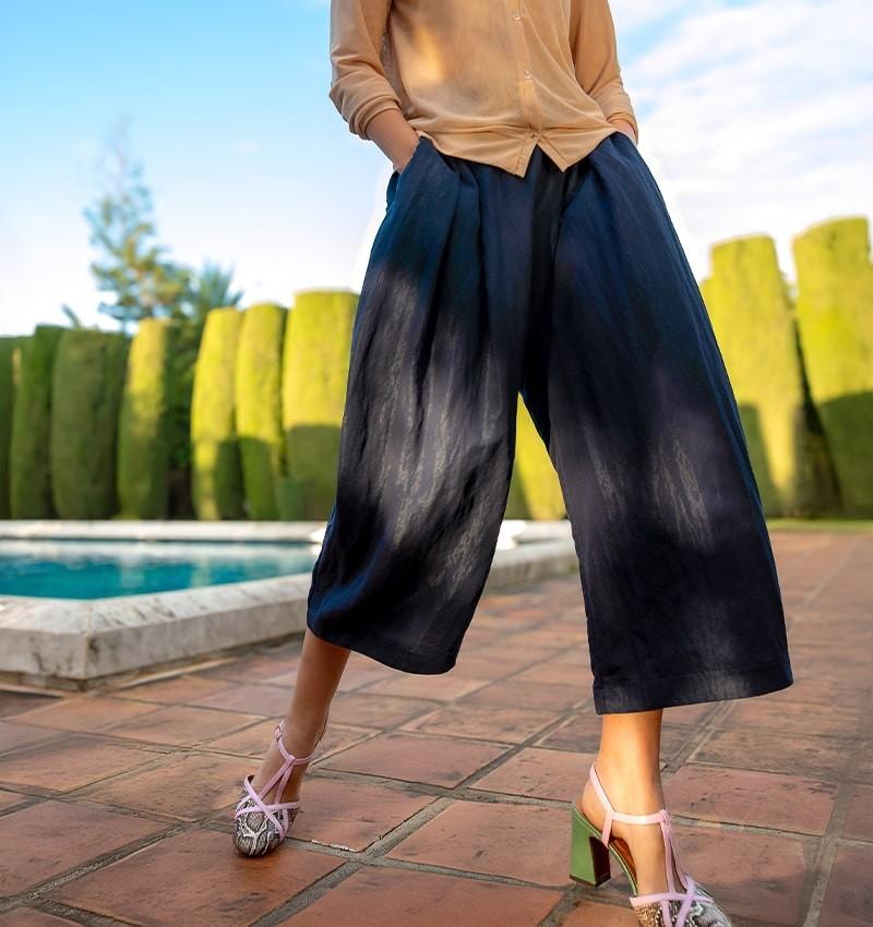 Chie mihara PANTALON PAULA AZUL MARINO