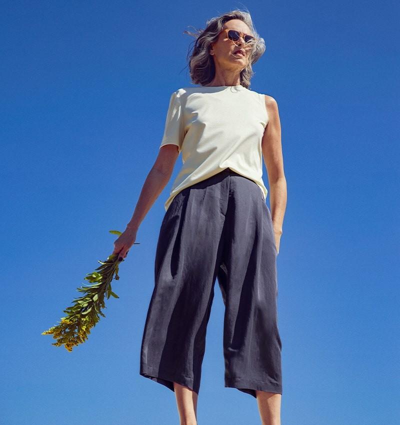 Chie mihara PANTALON PAZ GRIS