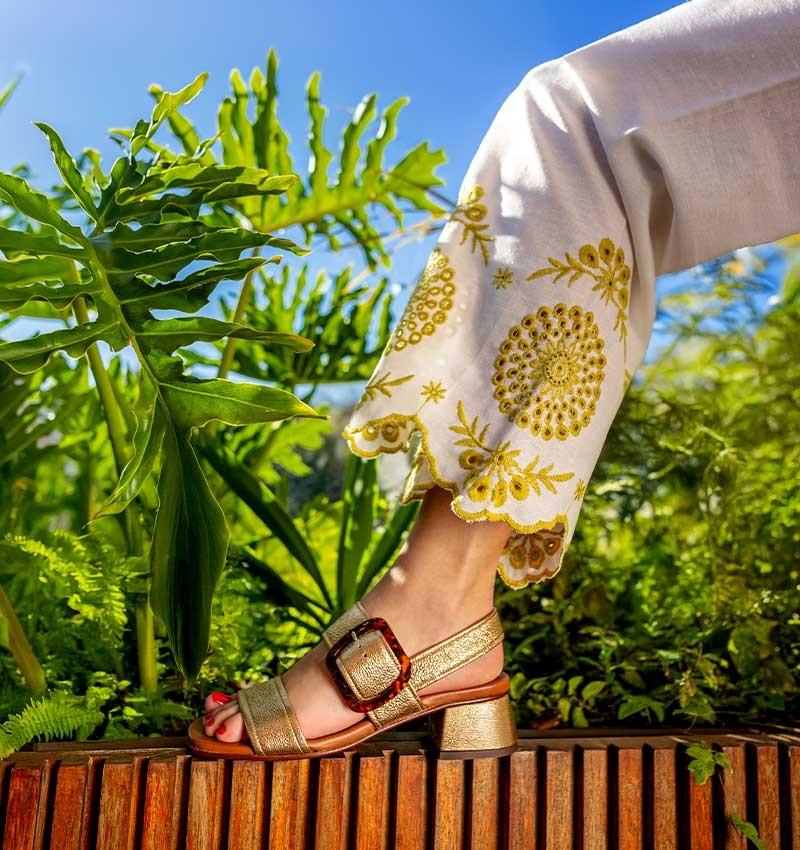 Chie mihara QUANDA GOLD