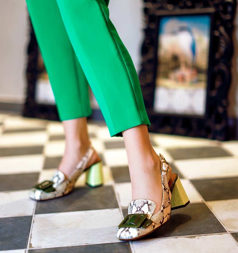 Chie mihara REMA SAND AND YELLOW