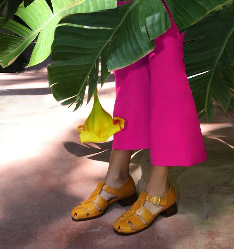 Chie mihara SANCHIS ORANGE