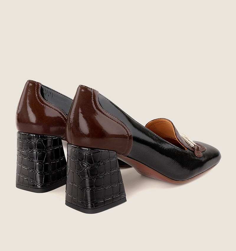 Chie Mihara SOTEL BLACK AND BROWN