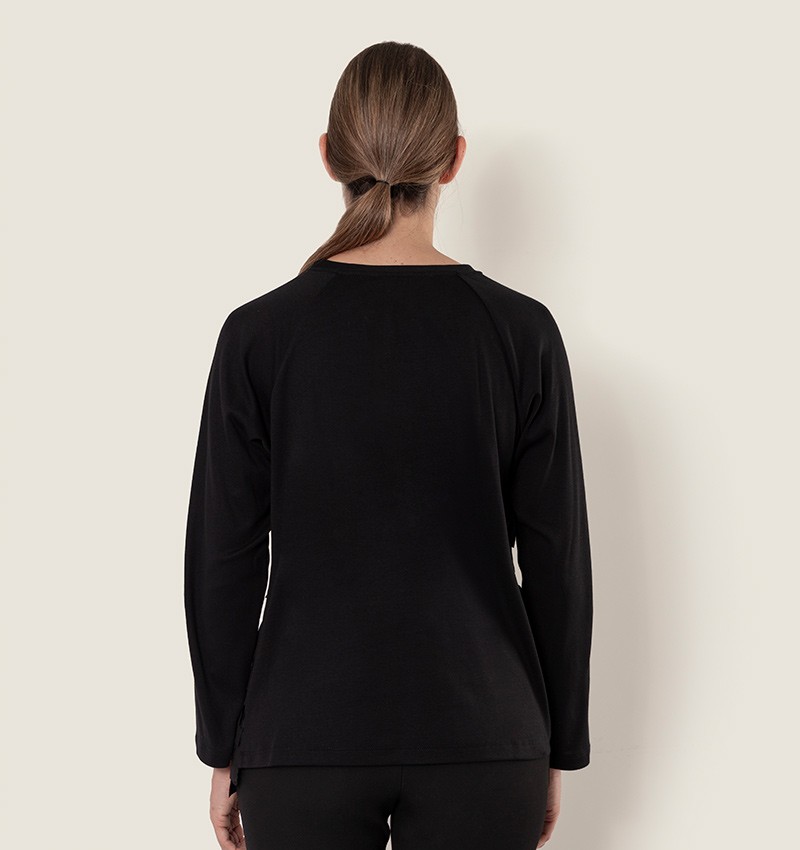 Chie Mihara TOP BAILA NEGRO