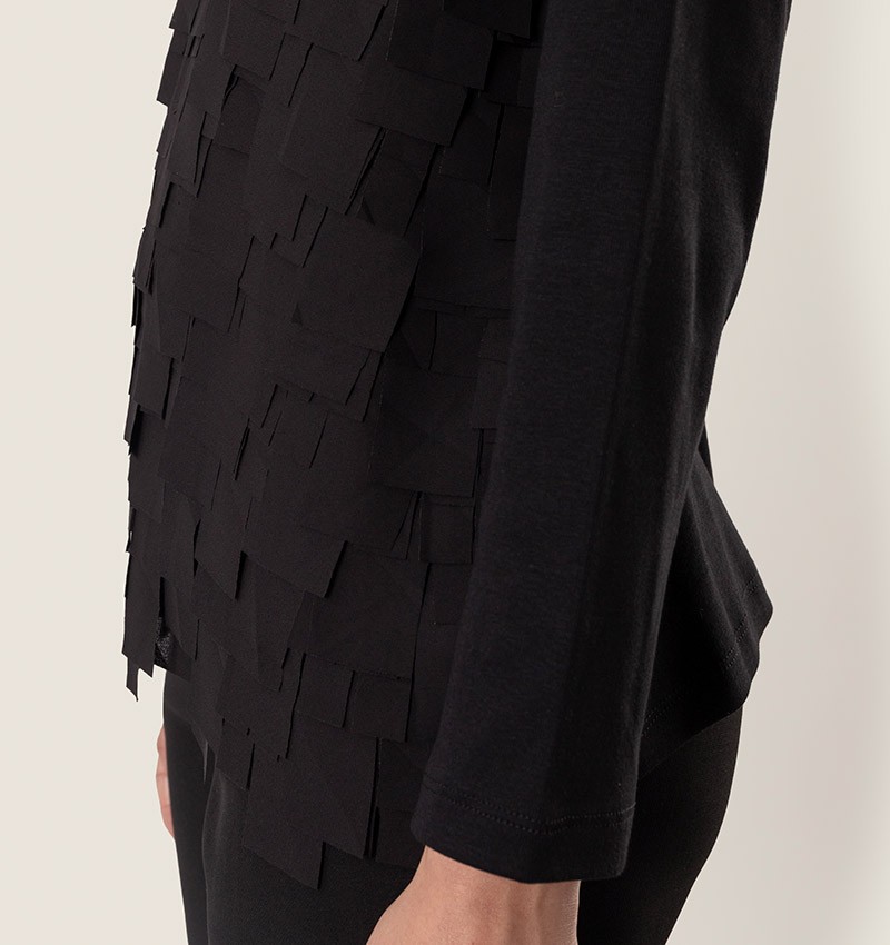 Chie Mihara TOP BAILA NEGRO