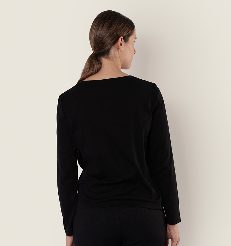 Chie Mihara TOP BEHEEL NEGRO