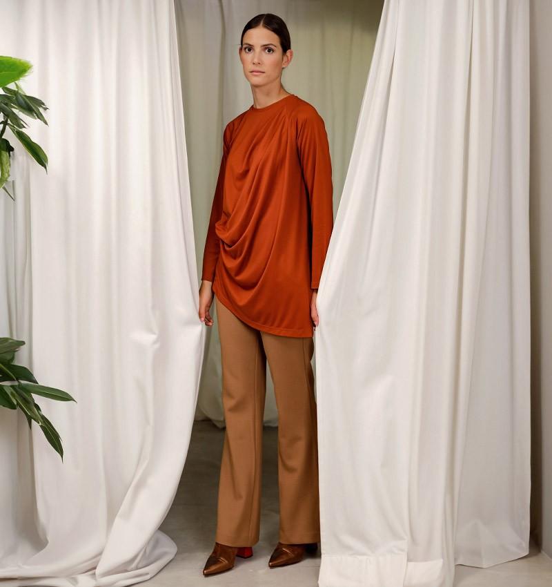 Chie Mihara TOP BIGAS MARRON