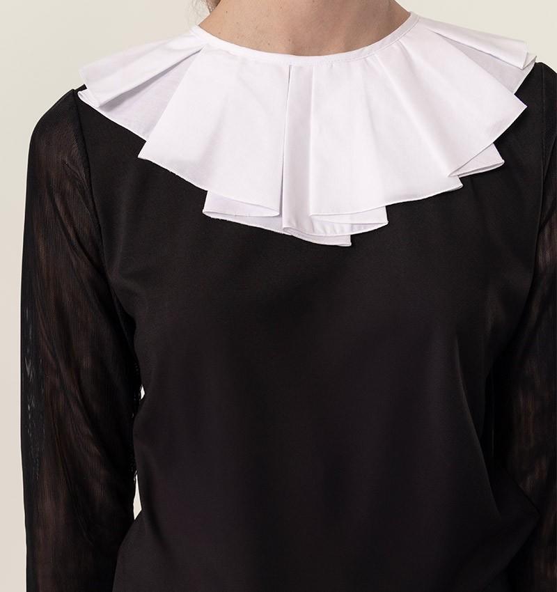 Chie Mihara TOP BILONGA BLANCO Y NEGRO