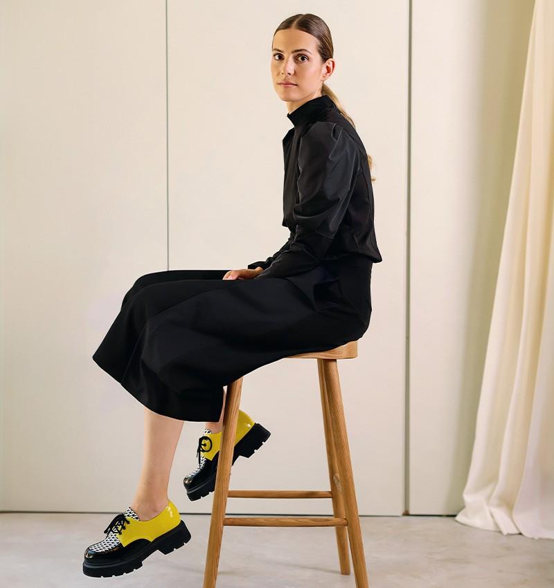 Chie mihara TOP BRENDA NEGRO