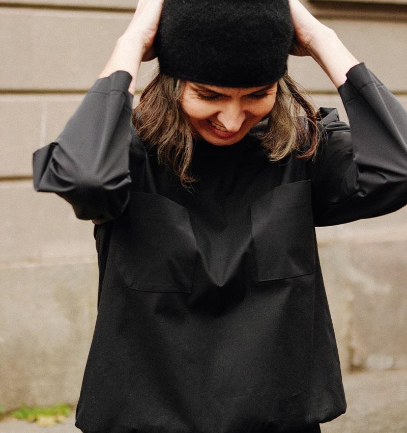 Chie mihara TOP BRIANDA NEGRO