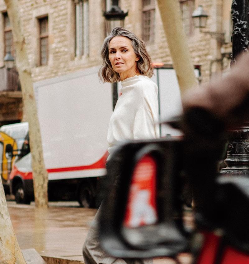 Chie Mihara TOP BRIDA BLANCO