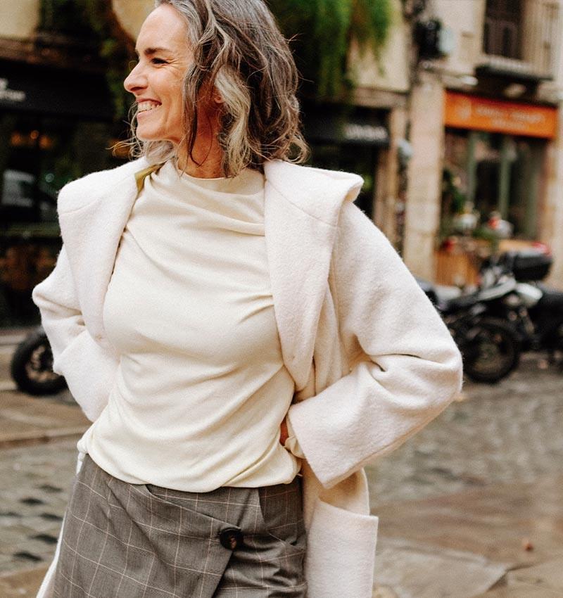 Chie mihara TOP BRIDA BLANCO